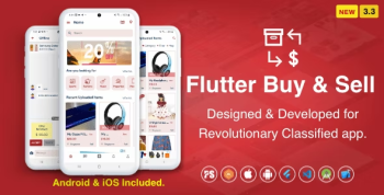 Flutter BuySell For iOS Android ( Olx, Mercari, Offerup, Carousell, Buy Sell, Classified ) ( 3.5 )