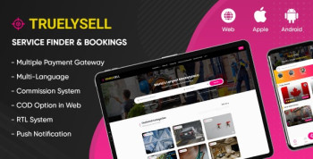TruelySell – On demand Service Marketplace, Nearby Service Booking Software (Web) 2.2.5