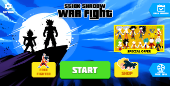 Stick Shadow War Fight