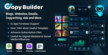 Copy Builder – AI Writing Assistant, AI Image Generator, and Content Creator