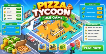 Pizza Restaurant Idle Tycoon – Unity Game Source Code
