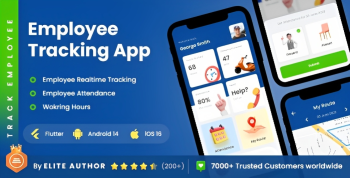 2 Apps | Employee Tracking App | Track Employee | Flutter