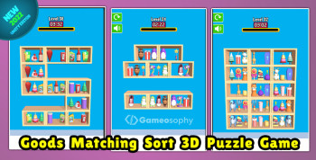 Goods Matching Sort 3D Puzzle