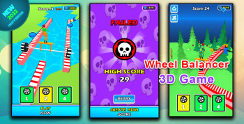 Wheel Balancer 3D Game