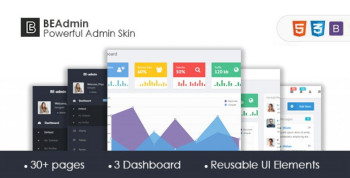 Be admin – Bootstrap Admin Skin