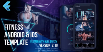 Fitness App Template Android and iOS | Workout App