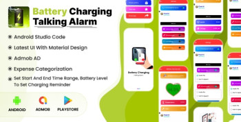 Battery Charging Talking Alarm – Full Charge Alarm