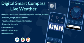 Digital Compass Live Weather – Digital Compass with Map