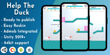 Help The Duck – Unity project with admob