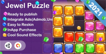 Block Puzzle Jewel – Unity Game with Admob