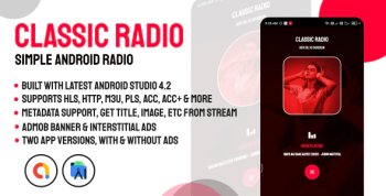 Classic Radio | Simple and Easy Radio Player for Android