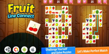 Fruit Line Connect – Unity Game