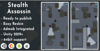 Stealth Assassin – Complete Unity Game
