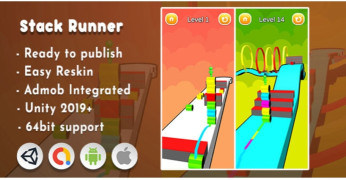 Stack Runner 3D – Unity Game