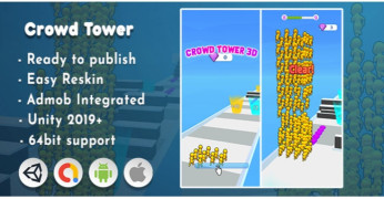 Crowd Tower 3D – Unity Game