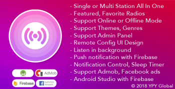 XRadio – Best Radio Template For Android 4.5
