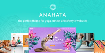 Anahata – Yoga, Fitness and Lifestyle Theme