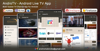 AndroTV – Android Multiple TV Channels App (Live Streaming)