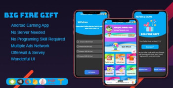 Big Fire Gift v1.0 – Best Android Earning App