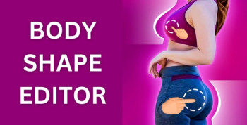 Body Shape Editor – Make Perfect Body – Woman Body Shape editor – Admob Ad – FB Ad – MAX Ad