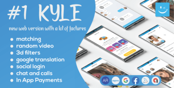 Kyle Pro – Premium Random Video & Dating and Matching (PHP & MySql) 38.0