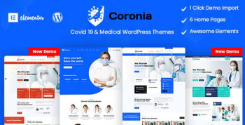 Coronia – Covid 19 & Medical WordPress Themes 1.1.1