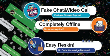 Fake ChatVideo Call Android Project Template