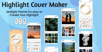 Highlight Cover Maker for IG – Story Maker – Logo Maker – Cover Highlights for Instagram