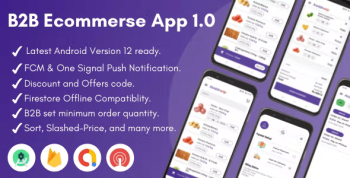 Aladdin Express – Android B2B Ecommerse App + Admin Panel