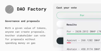 DAO Factory – Governance and proposals plugin for your token for WordPress 0.1.8