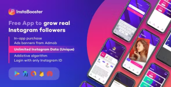InstaBooster – Free App to grow real Instagram followers, likes and views for Android