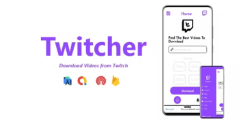 Twitcher – Twitch Videos & Clips Downloader | ADMOB, FIREBASE, ONESIGNAL
