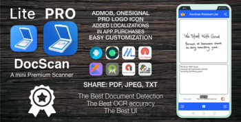 [VS] DocScan – A mini and Powerful mobile scanner for Android (Admob, IAP, Push Notifications)