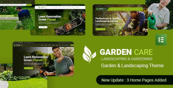 Garden Care – Gardening and Landscaping WordPress Theme