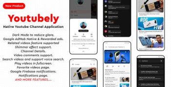 Youtubely – Native Youtube Channel Android App 1.9