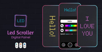 LED Scroller – Digital Painel – LED Banner – LED Text Banner – Banner Marquee