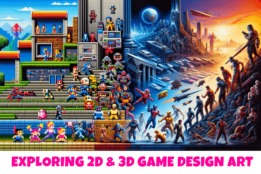 How to Craft Cohesive Game Worlds with Mixed 2D & 3D Art Styles?