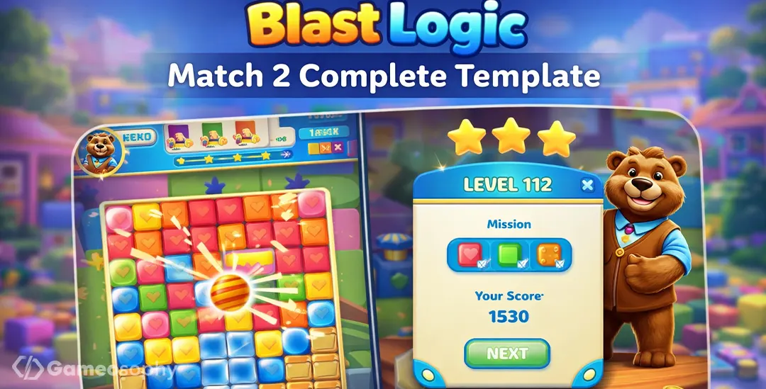 Blast Logic Match | Unity Game
