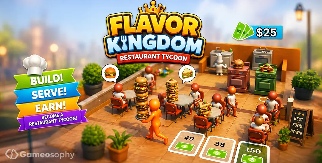 Flavored Kingdom – Restaurant Tycoon Game