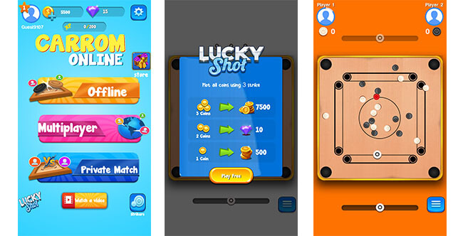 Carrom Online – (Unity Game+Admob+iOS+Android)
