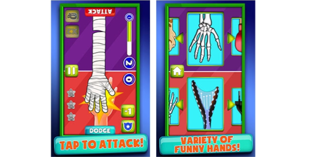 Play Slap Hands  Free Online Games. KidzSearch.com